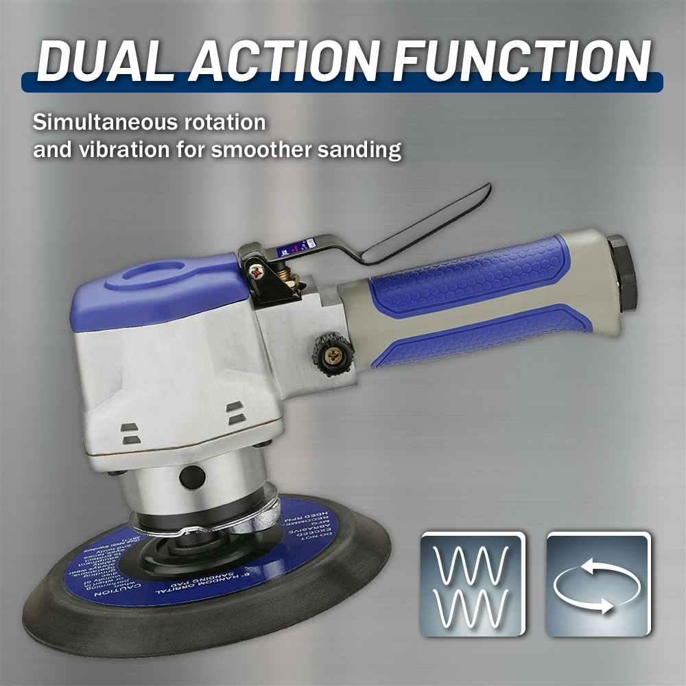 Dual-action function Air Sander: LE-DA980